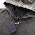 Louis Vuitton Vintage-Effect Louis Vuitton Hoodie 1AFMPU