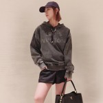 Louis Vuitton Vintage-Effect Louis Vuitton Hoodie 1AFMPU