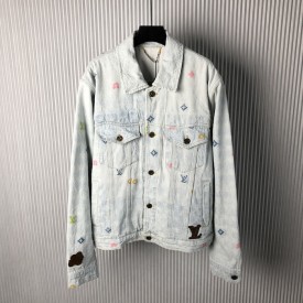 Louis Vuitton Monogram Denim Jacket 1AFPTJ