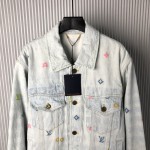 Louis Vuitton Monogram Denim Jacket 1AFPTJ