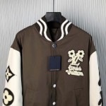 Louis Vuitton Embroidered Varsity Jacket 1AFPWZ