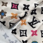 Louis Vuitton Monogram Printed Short-Sleeved Silk Shirt 1AFQ26