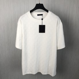 Replica Louis Vuitton Monogram Fil Coupe Cotton T-Shirt