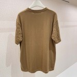 Louis Vuitton Short-Sleeved Cotton Crewneck 1AFQA6