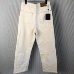 Louis Vuitton Damoflage Jacquard Denim Skate Pants 1AFQGE