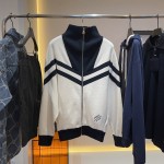 Louis Vuitton Knitted Cotton Sailor Blouson 1AFQPW