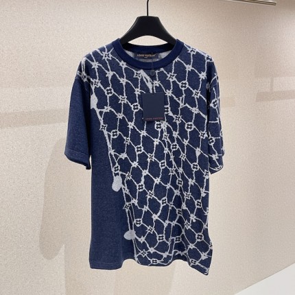 Louis Vuitton Cotton Short-Sleeved Crewneck 1AFQQS