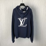 Louis Vuitton Cotton Jersey Hoodie 1AFR34