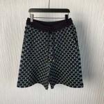 Louis Vuitton Double Face Cotton Jersey Shorts 1AFRA8