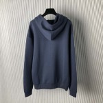 Louis Vuitton Embroidered Jersey Zip-Through Hoodie 1AFRB2