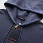 Louis Vuitton Embroidered Jersey Zip-Through Hoodie 1AFRB2