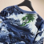 Louis Vuitton Printed Short-Sleeved Cotton T-Shirt 1AFRFL