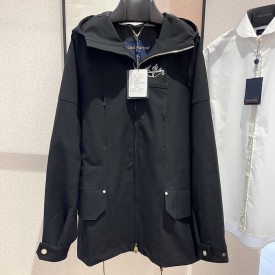 Louis Vuitton Technical Wool Parka 1AFRJD