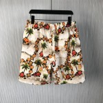 Louis Vuitton Monogram Silk Drawstring Shorts 1AFRK7