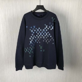 Louis Vuitton Embroidered Cotton Sweatshirt 1AFVBC