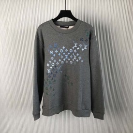 Louis Vuitton Embroidered Cotton Sweatshirt 1AFVIS