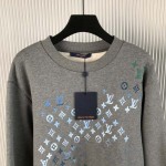 Louis Vuitton Embroidered Cotton Sweatshirt 1AFVIS