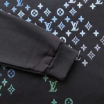 Louis Vuitton Embroidered Cotton Sweatshirt Black