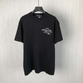 Louis Vuitton Embellished Short-Sleeved Cotton Crewneck 1AFVS9