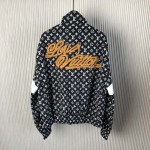 Louis Vuitton Monogram Printed Technical Track Top 1AFWJI