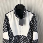 Louis Vuitton Monogram Printed Technical Track Top 1AFWJI