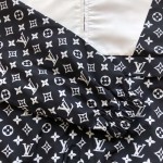 Louis Vuitton Monogram Printed Technical Track Top 1AFWJI