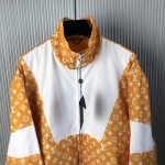 Louis Vuitton Monogram Printed Technical Track Top 1AFWJP