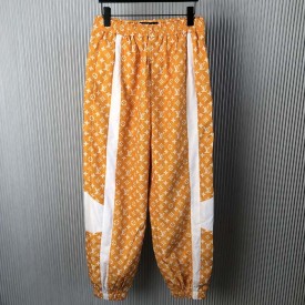 Replica Louis Vuitton Monogram Printed Technical Track Pants