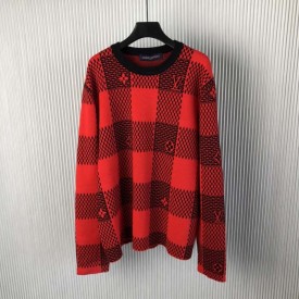 Louis Vuitton Damier Wool Crewneck 1AFXKJ