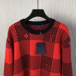 Louis Vuitton Damier Wool Crewneck 1AFXKJ