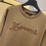 Louis Vuitton Embroidered Signature Cotton T-Shirt 1AFXP2