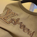 Louis Vuitton Embroidered Signature Cotton T-Shirt 1AFXP2