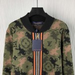 Louis Vuitton Jacquard Wool Bomber Blouson 1AFXSA