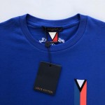 Louis Vuitton Short-Sleeved Embroidered Cotton T-Shirt 1AG080