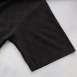 Louis Vuitton Monogram Fil Coupe Cotton T-Shirt Black