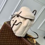 Louis Vuitton Monogram Shearling Backpack M23384