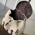 Louis Vuitton Monogram Shearling Backpack M23384