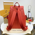 Louis Vuitton Epi XL grained leather Christopher MM M23764