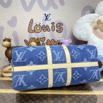 Louis Vuitton Monogram Denim Keepall Bandoulière 45 M24315