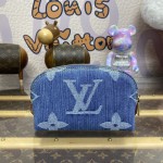 Louis Vuitton Monogram Denim Pochette Cosmétique PM M24316