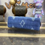 Louis Vuitton Monogram Denim Pochette Cosmétique PM M24316