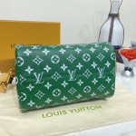 Louis Vuitton Monogram Leather Speedy P9 Bandouliere 25 M24423