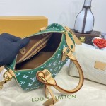 Louis Vuitton Monogram Leather Speedy P9 Bandouliere 25 M24423