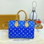 Louis Vuitton Monogram Leather Speedy P9 Bandouliere 25 M24424