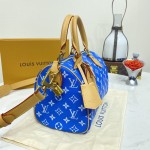 Louis Vuitton Monogram Leather Speedy P9 Bandouliere 25 M24424