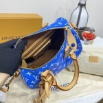 Louis Vuitton Monogram Leather Speedy P9 Bandouliere 25 M24424