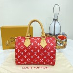 Louis Vuitton Monogram Leather Speedy P9 Bandouliere 25 M24425