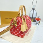 Louis Vuitton Monogram Leather Speedy P9 Bandouliere 25 M24425