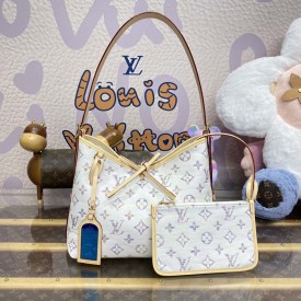 Louis Vuitton Multicolor Beige CarryAll PM M24707