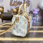 Louis Vuitton Multicolor Beige Speedy Bandoulière 20 M24709